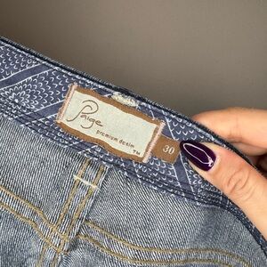 Paige Jeans Low Rise Bootcut Pico Size 30 Made In USA Premium Denim Y2K Vintage
